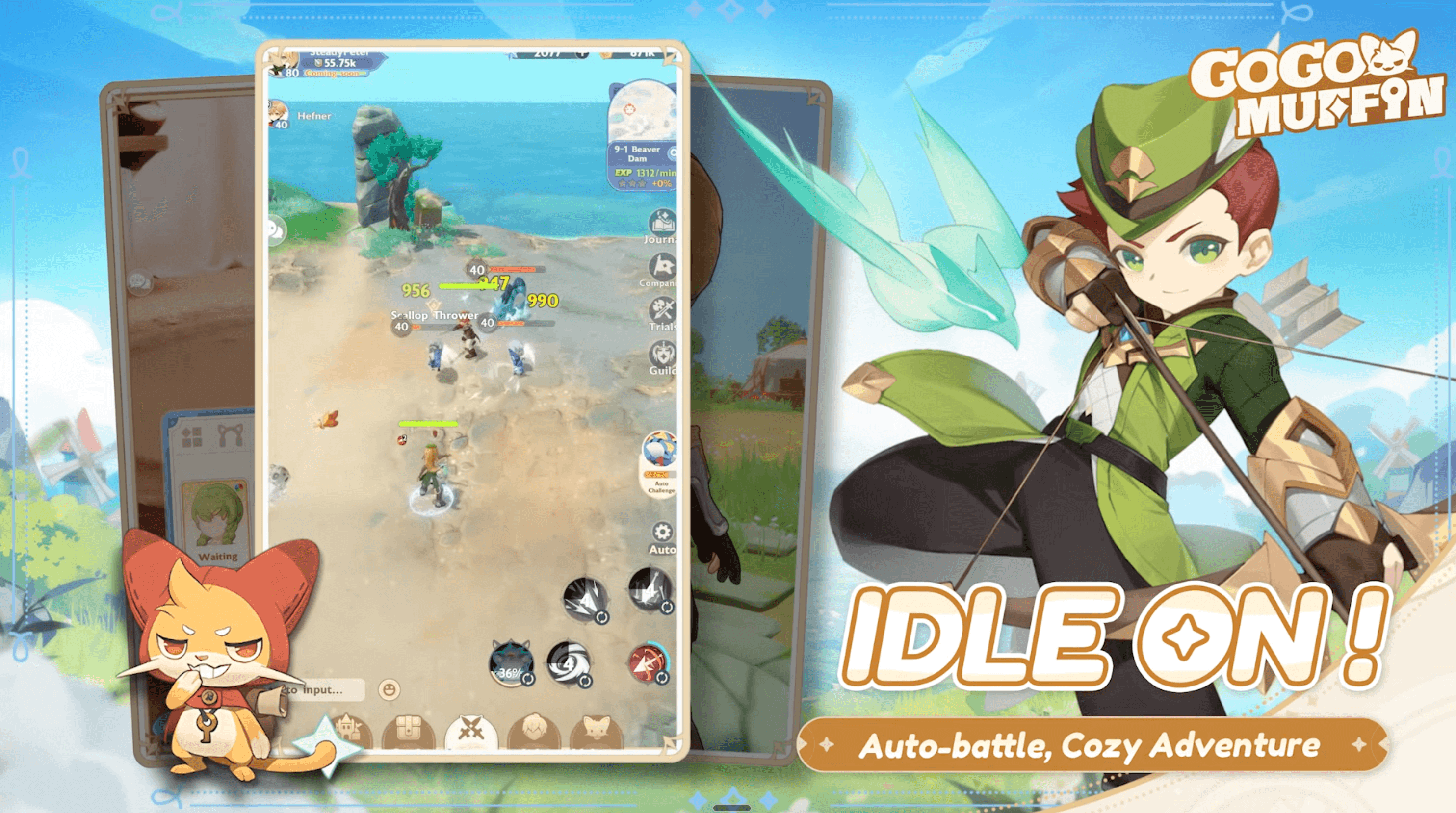 Um idle game para passar o tempo